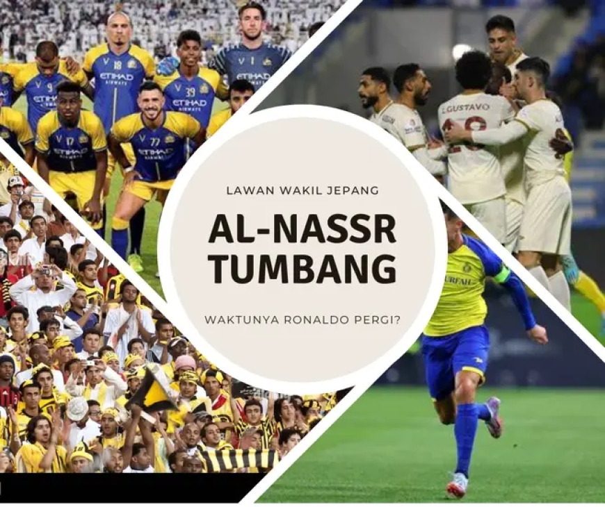 Al-Nassr Tumbang Lawan Wakil Jepang di Liga Champions Asia, Waktunya Ronaldo Pensiun?
