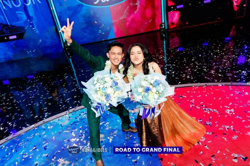 Fajar Noor dan Shabrina Leanor Memukau di Grand Final Indonesian Idol 2025, Pemenang Diumumkan 19 Mei