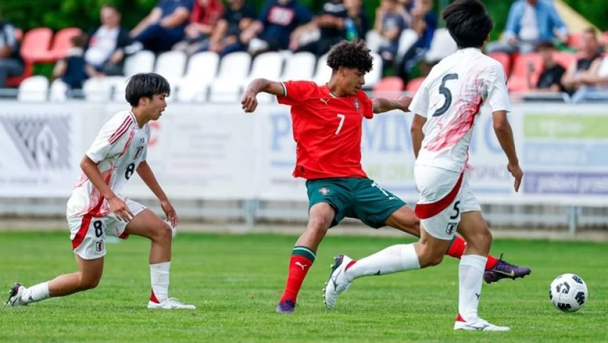 Meski Tanpa Gol, Debut Ronaldo Jr. di Timnas Portugal U-15 Bikin Bangga