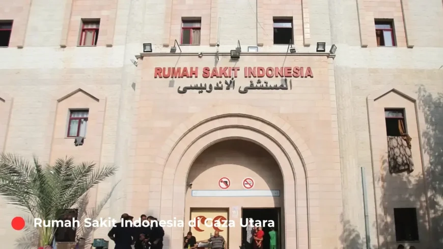Rumah Sakit Indonesia di Gaza Utara Hancur Akibat Serangan Militer Israel