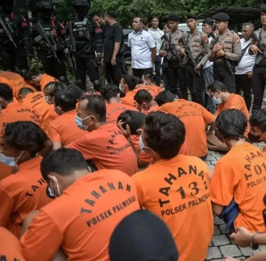Menghapus Bayang-Bayang Premanisme, Operasi Berantas Jaya 2025 Tangkap 3.599  Orang