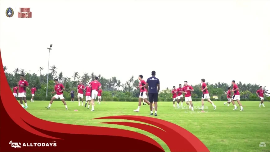 Latihan Fisik dan Taktik, Timnas Kian Kompak Menatap Laga Melawan China