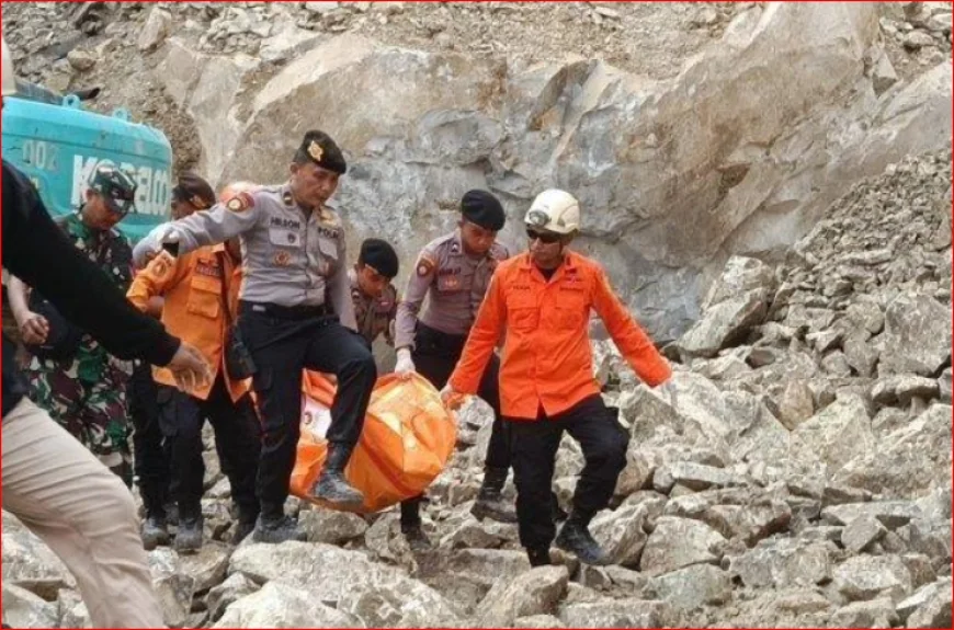 Longsor Gunung Kuda Cirebon Telan 19 Korban Jiwa, 6 Penambang Masih Hilang