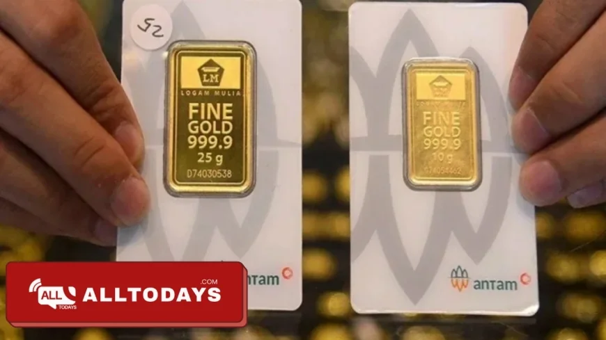 Harga Emas Antam Turun Rp6.000, Kini Dibanderol Rp1.937.000 per Gram