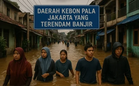 Banjir Parah Rendam Jatinegara Jakarta Timur, Ratusan Warga Terdampak dan Dievakuasi