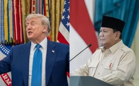 Trump Umumkan Kesepakatan Besar dengan Indonesia Lewat Negosiasi Langsung dengan Prabowo