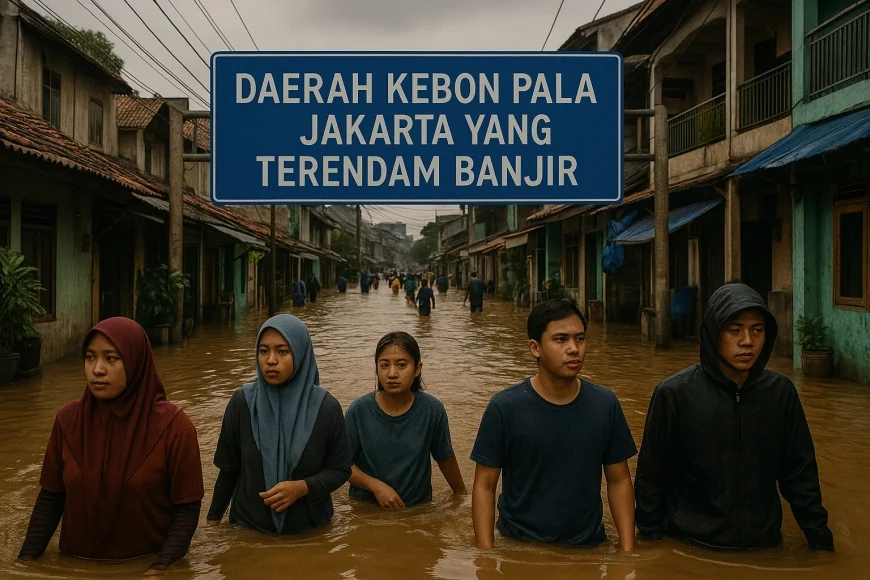 Banjir Parah Rendam Jatinegara Jakarta Timur, Ratusan Warga Terdampak dan Dievakuasi