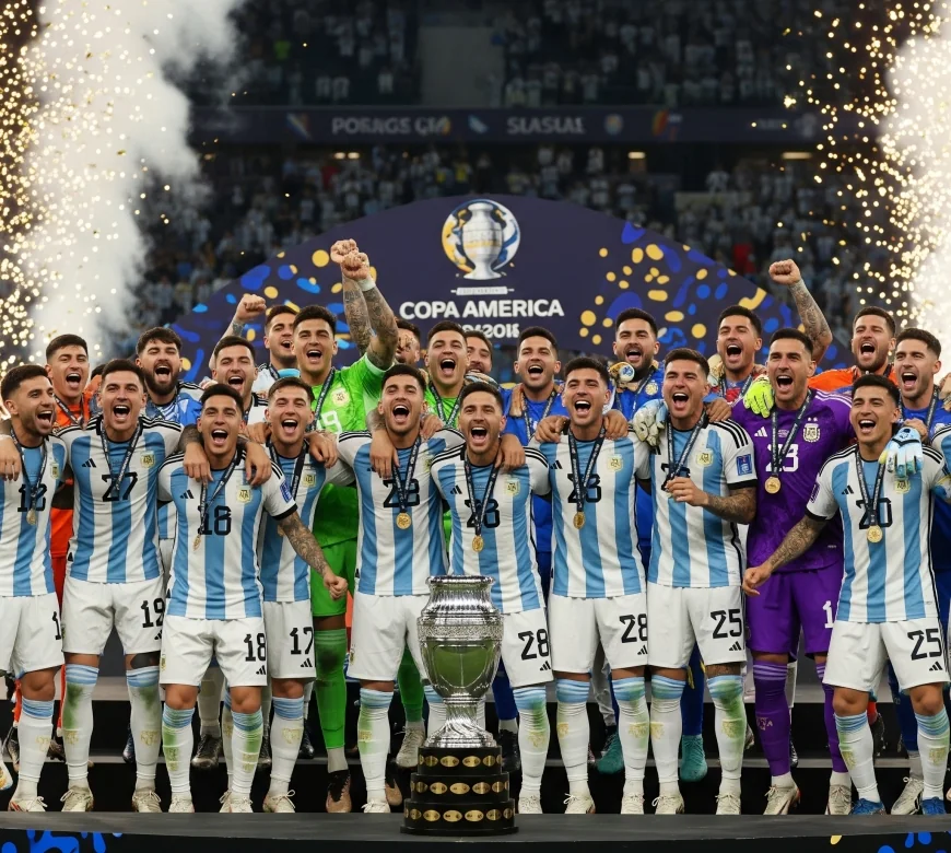 Timnas Argentina Kunci Gelar Copa América 2025, Messi Cetak Sejarah Baru