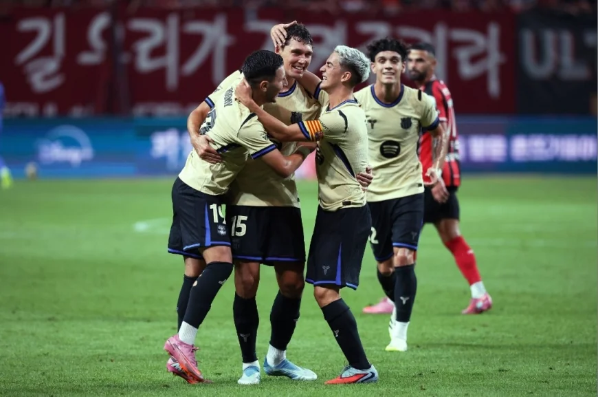 Barcelona Hancurkan FC Seoul 7-3 dalam Laga Persahabatan Pra‑Musim