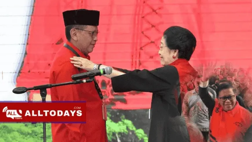 Hasto Kristiyanto Dilantik Kembali sebagai Sekjen PDIP untuk Periode 2025-2030