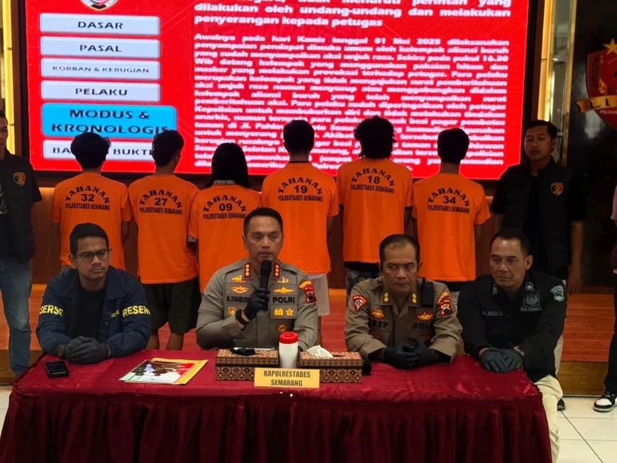 Polisi Tangkap Enam Admin Medsos Penyebar Ajakan Aksi Anarkis Libatkan Pelajar