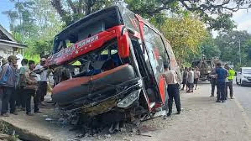 Kecelakaan Bus di Lereng Bromo, Delapan Karyawan RSBS Jember Meninggal Dunia