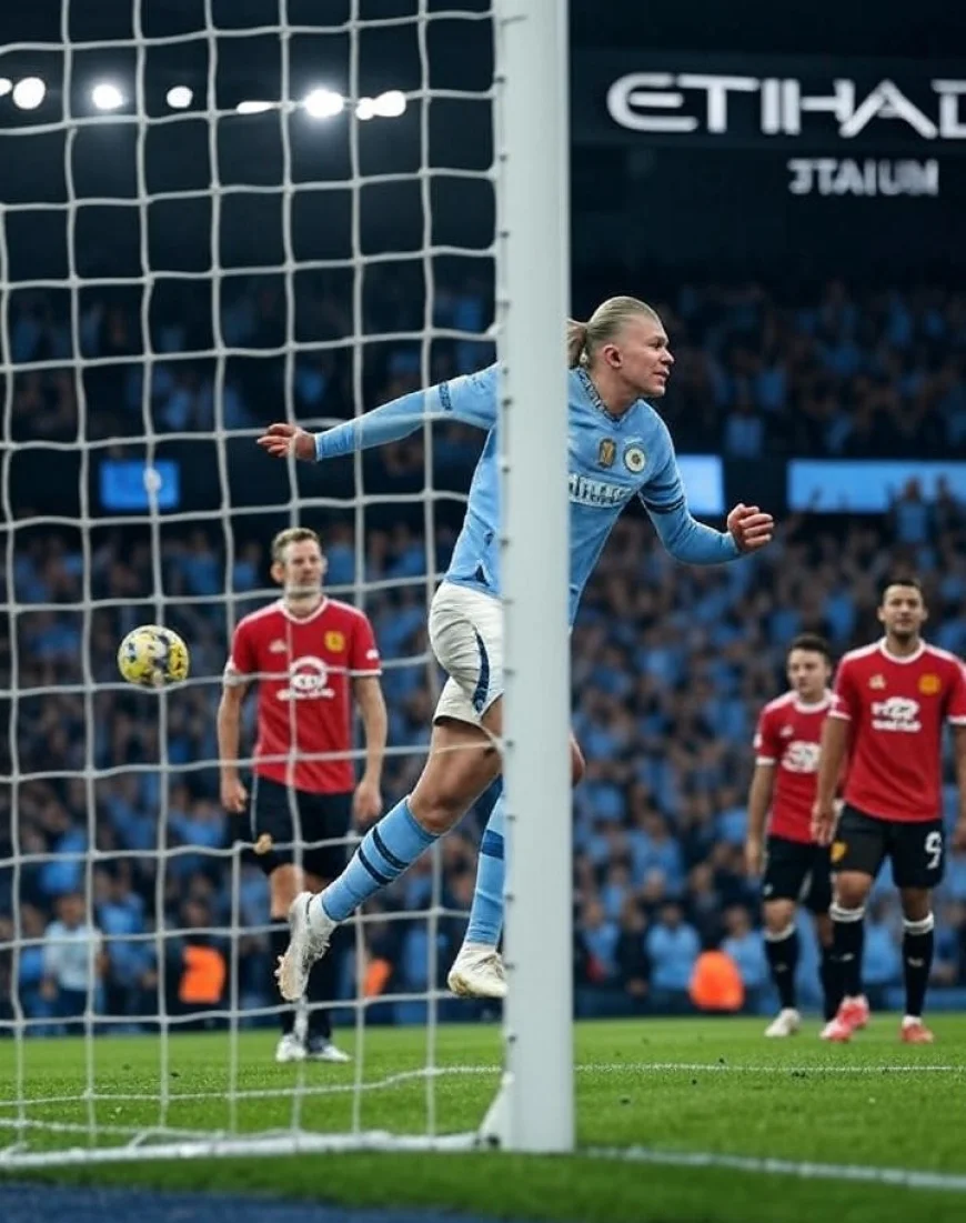 Manchester City Hancurkan Rival Sekota: Kemenangan Telak 3-0 atas Manchester United di Etihad
