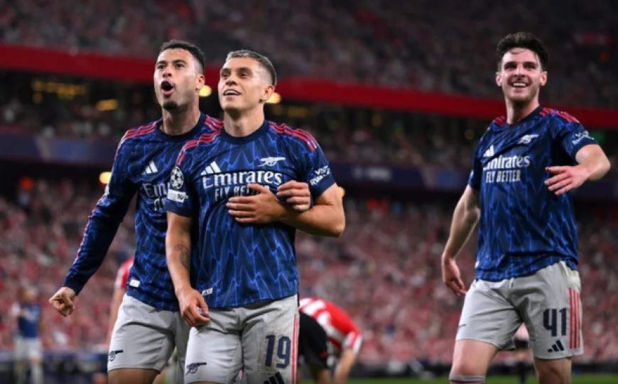 Arsenal Menang Melawan bilbao dengan skor 2-0
