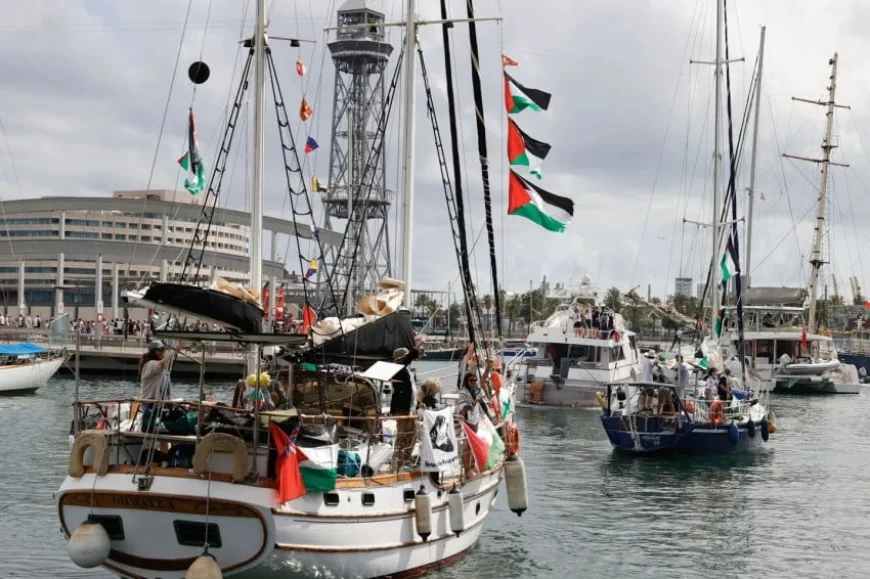 Israel Bersiap Cegat Global Sumut Flotila, Italia dan Spanyol Kirim Kapal Perang Kawal Bantuan Gaza